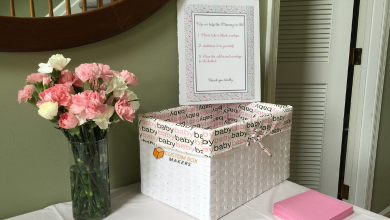 Photo of Thinking Outside the Baby Shower Custom Gift Boxes.