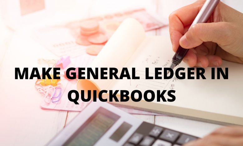QuickBooks General Ledger