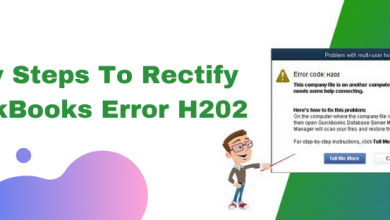 Photo of Easy Steps To Rectify QuickBooks Error H202