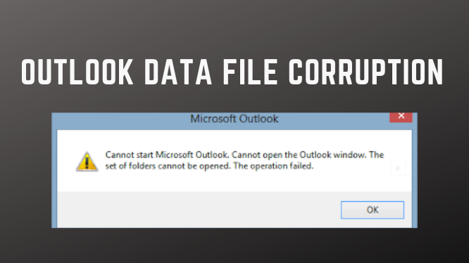 Outlook data file corruption