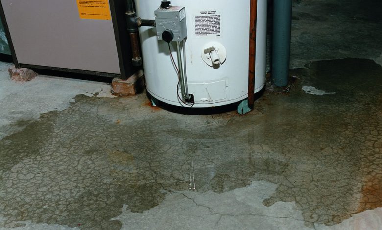 water heater leak repair