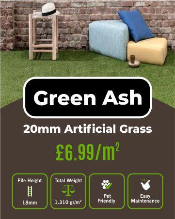 20mm artificial grass