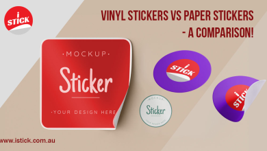 Photo of Difference between Paper Stickers and Vinyl Stickers
