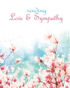 sympathy cards for family