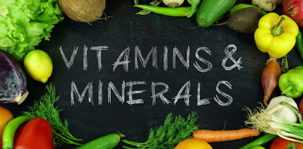 minerals and vitamins